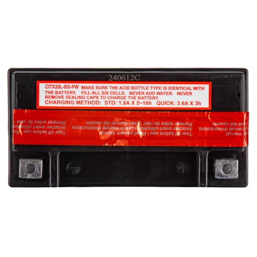 Image of Interstate Batteries YTX20HL-BS Powersports Battery 12V 18Ah 270CCA AGM