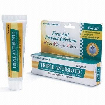 Pure-aid Triple Antibiotic Firs Aid Antibiotic Ointment 0.33oz by Pure-Aid