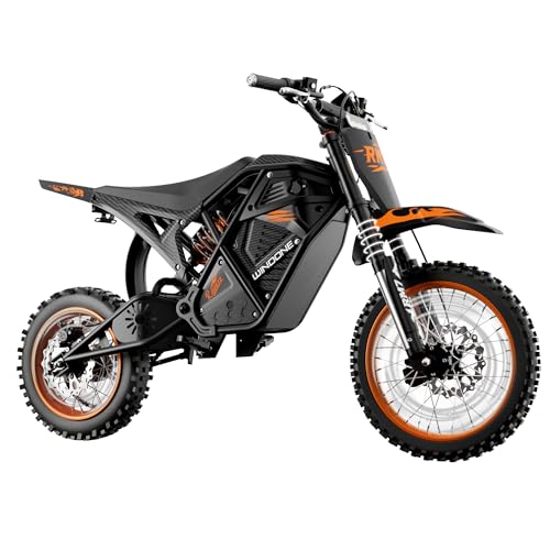 WindoneRide RM7 Electric Dirt Bike for Adults & Teens, 2200W