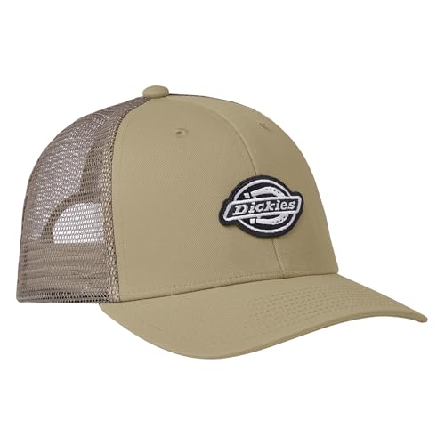 Trucker Dickies Chapeau Marron à Visière Courbée, Casquette Homme avec Patch