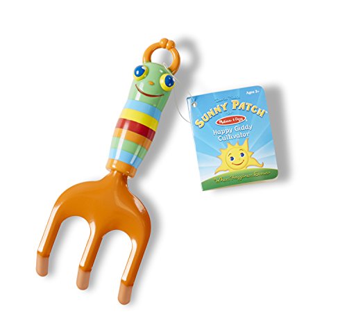 Melissa & Doug Sunny Patch Happy Giddy Cultivator Gardening Tool for Kids