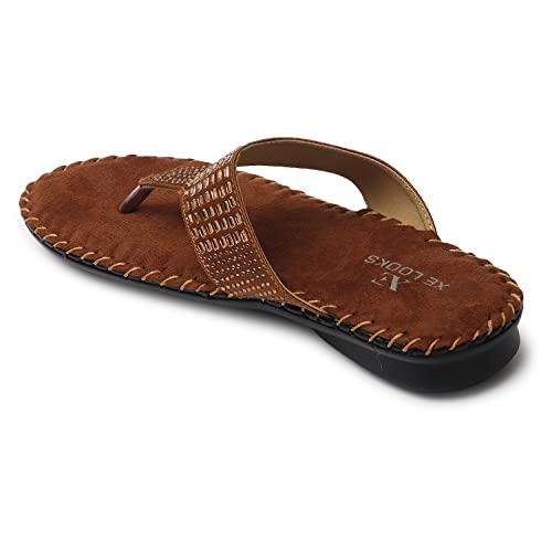Image of XE Looks Stylish Black Slip-On Soft doctor Slippers for women