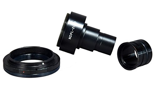 OMAX Microscope Adapter 4 Canon D-SLR w 2X Lens + 23.2-30.5mm Adapter