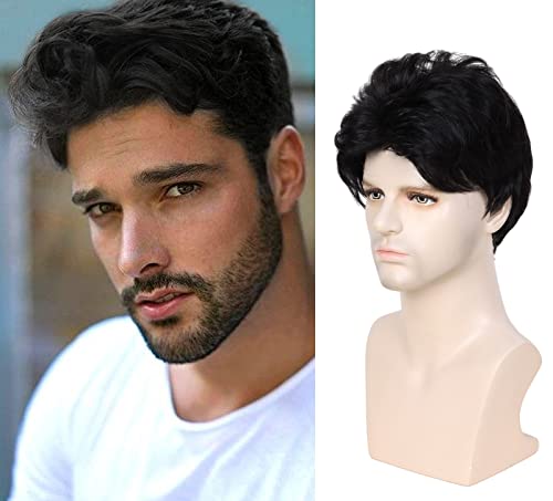 Parrucca Da Lottatore Sumo Uomo - Nera Con Fiocco, Costume Divertente Per Feste E Carnevale - Foto 10