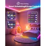 MFWW 100ft RGB+IC LED Strip Lights, LED Lights for Bedroom, Smart Control - Image 6