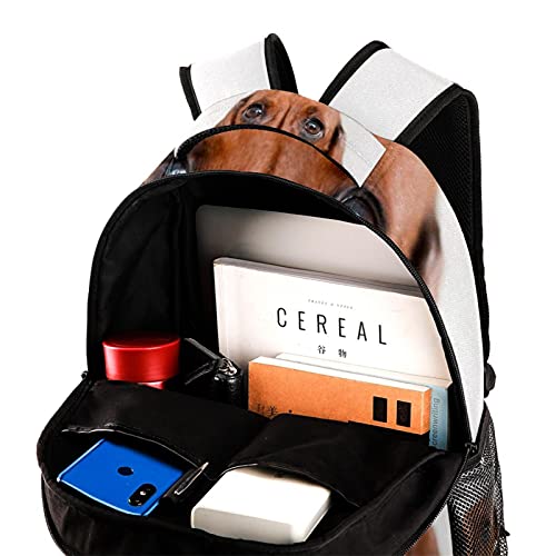 Sac à dos de voyage pratique avec filet pour gourde pour l'école - 4