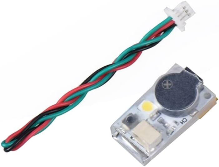 JHE20B Finder Super Loud Buzzer Tracker Over 100DB Built-in Battery for Flight Controller RC Drone - (Color: as Shown)