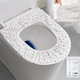 30/25/20 Pezzi Toilette Coprisedili igienici usa e getta, impermeabile di grandi dimensioni Copriwater Usa e Getta Portatili, per Viaggi, Hotel,Bambino, Gravida Madre,Stili casuali (20, Stili casuali)