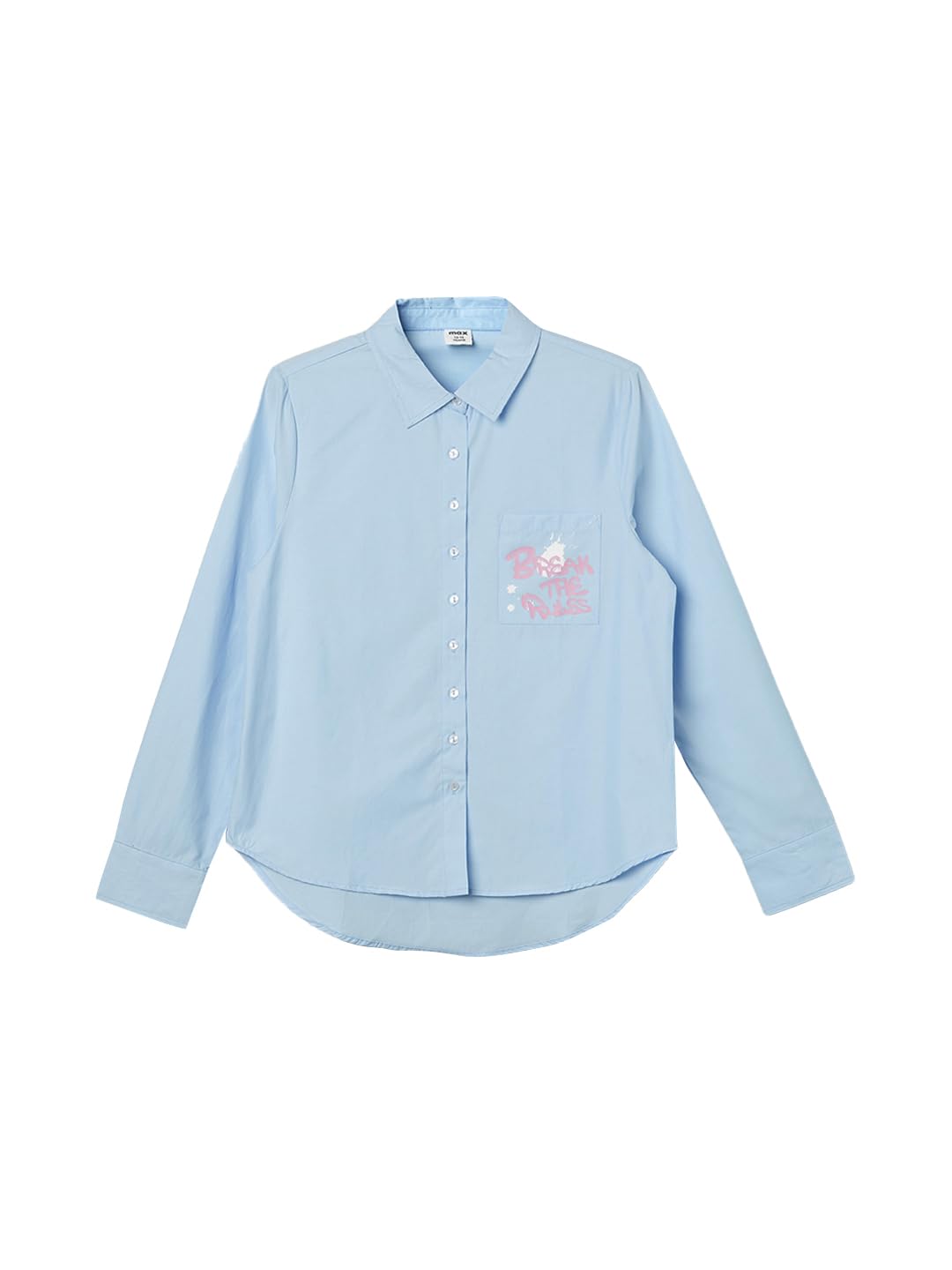 Max Girl’s Cartoon Regular Fit Shirt