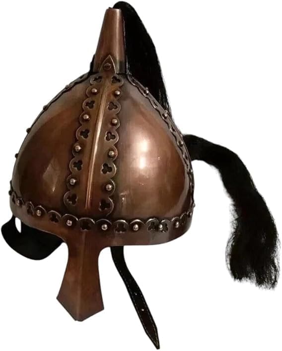 Medieval Viking Norman Nasal Helmet Collectible 18-Gauge Steel Adult Costumes