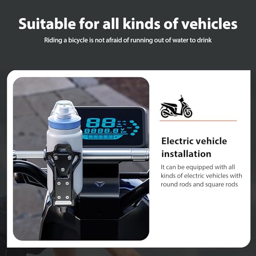 Porte-gobelet de moto support guidon de vélo réglable ATV