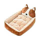 PETCUTE Cama para Mascotas Grandes Lavable Sofá Perro Suave Impermeable Cama para Gato y Perros Medianos,con Cojín Felpa Extraíble