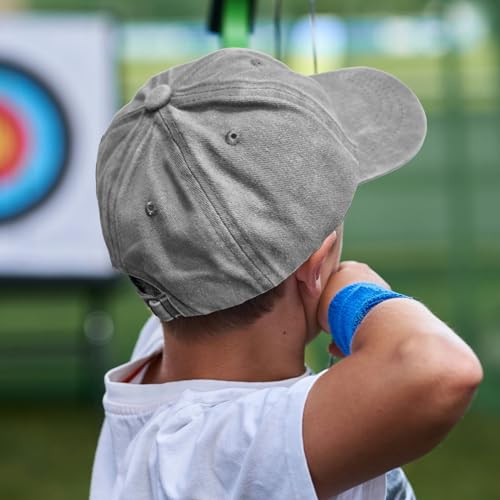 4 Pieces Toddler Baseball Hat Kid Baseball Cap Washed Cotton Adjustable Caps Hats for Boys Girls - Image 8