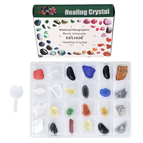 Calendrier de l'Avent 2022, Calendrier de l'Avent 2022, Roches, minéraux et fossiles pour enfants et amateurs de géologie, un calendrier de compte à rebours de Noël complet de la(Grilles E 24) Cover