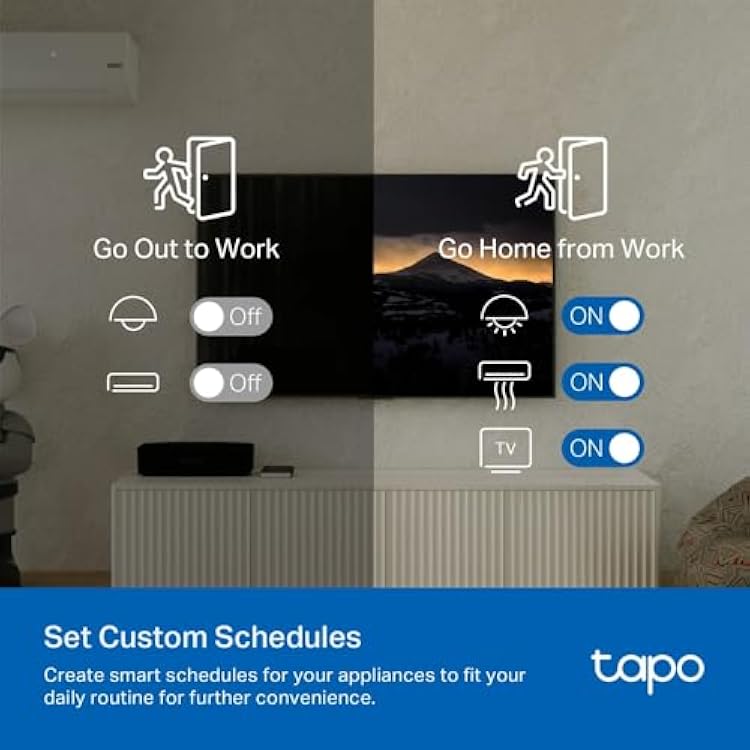 Tapo Smart IR & IoT Hub with Chime - Universal Remote for TVs, ACS, 18+ Device Types, Matter-Certified, Supports 8,000+ Infrared Brands, Voice & App Control, Custom Schedules & Automations, H110