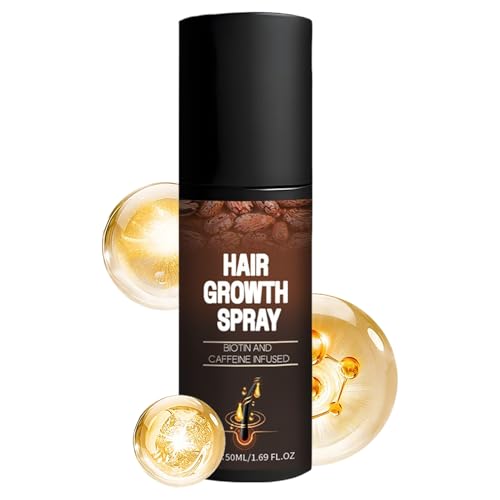 Spray Voluminizador para Cabello Fino - Tratamiento Espesante 50ml con Biotina, Antiencrespamiento y Sin Aclarado | Aporta Cuerpo y Volumen para Pelo Lacio Sin Vida, Mujeres Hombres