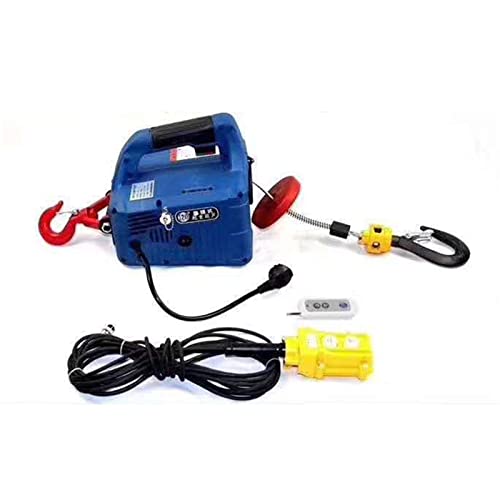 Winch eléctrico portátil 500 kg cuerda de acero miniatura 4