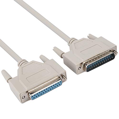 DB25 Seriell Kabel 25-stift Förlängning Hane till Hona RS232/RS485