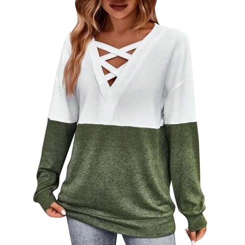 JIANROU Sudadera de Navidad para mujer, camiseta de manga larga, blusa blanca azul, blusa blanca, blusa de playa para mujer, blusa de playa con cuello alto ahumado, blusa de satén negro, blusa de