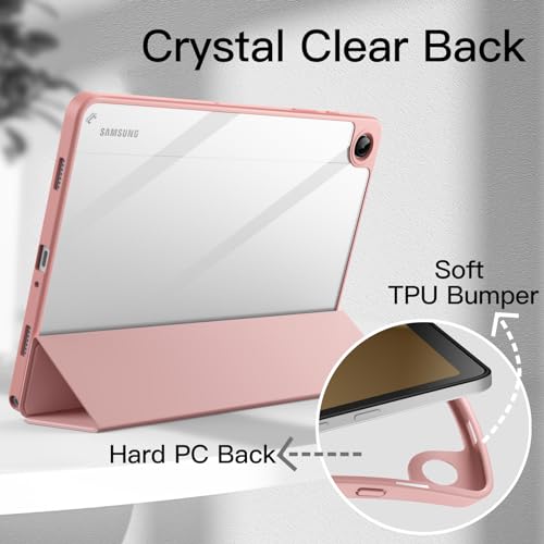 Coque Samsung Tab A9 Plus JETech protection fine or rose - 3