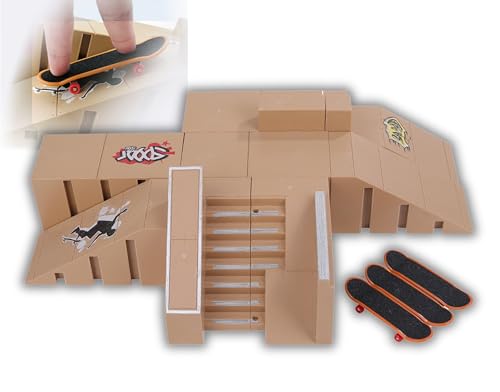 指スケボー TypeA パークキット フィンガー ボード セット 初心者 練習