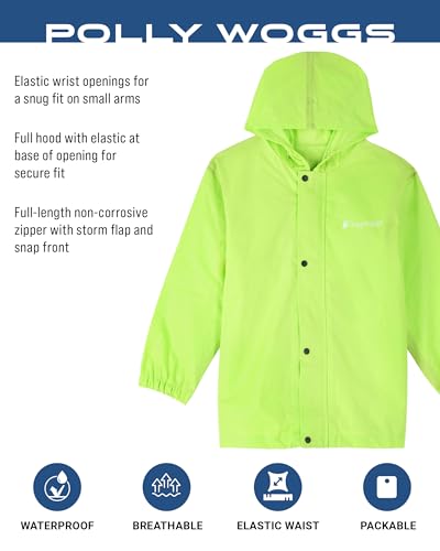 Image of FROGG TOGGS Youth Polly Woggs Waterproof Breathable Rain Suit