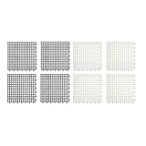 Utilisations multifonctionnelles : parfaits pour les garages, les jardins et les terrasses, ces tapis canalisent efficacement l'eau tout en gardant les tapis au sec et sans danger pour tout le monde.