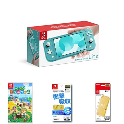 Amazon.co.jp: Nintendo Switch Lite ターコイズ + あつまれ どうぶつ  