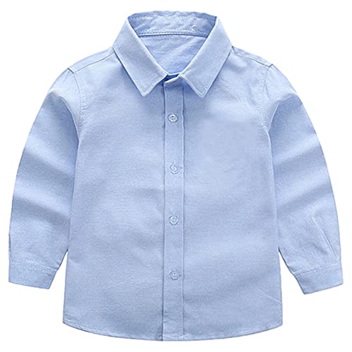 Image of amropi Boy Tuxedo Outfit 5-Piece Long Sleeve Bow-Tie Shirt and Suspender Pants Set for Age 1-13 Years