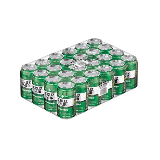 Cruz del Sur cerveza, Pack 24 latas, 33 cl