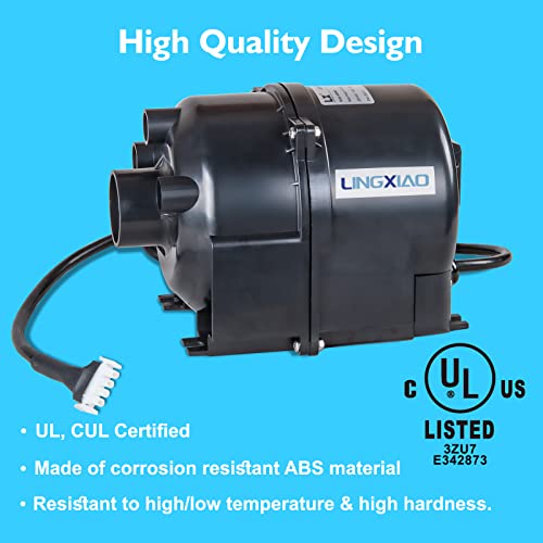Image of SPA Air Blower, 220-240V Hot Tub SPA Air Blower, 1 /2 HP Input Power (Model: APR400-V1)