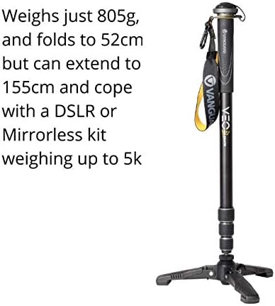VANGUARD VEO 2S AM-234TR Aluminium Monopod with Tri-Feet, standard size - Image 4