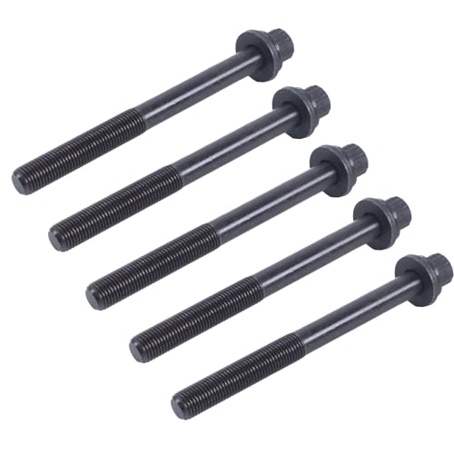 Svyoroo 5PCS Cylinder Head Bolt MD191472 Compatible with Mitsubishi Engine 4G63 4G64