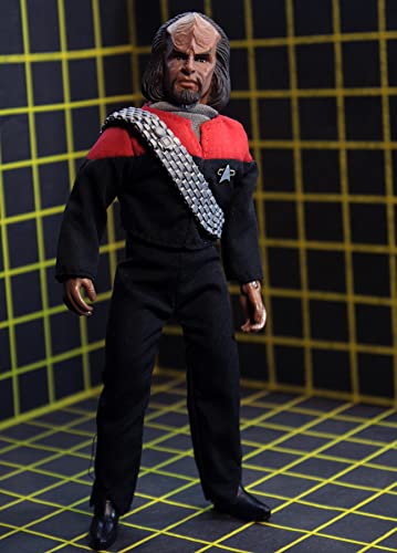 Mego - Star Trek Deep Space 9 Lt Worf 8 Action Figure, Ocean Tides - Image 4