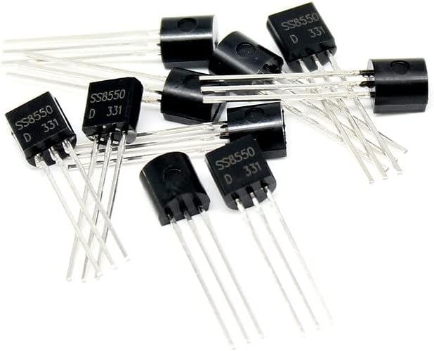 AAKOMA Transistor 50pcs SS8550 Transistor Diode Transistors Set Silicon PNP TO-92 25v 1500mA Electronic Component Triode BJT Transistor kit
