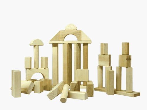 Beka Blocks Standard Set, Traditional 36 piece set