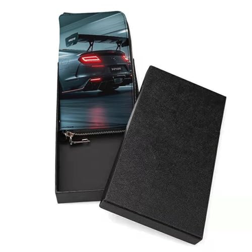 Luxury Sports Car Wallet, Elegant Wristlet Wallet with Multi-Card Slots, PU Leather Long Purse for Women, Men3
