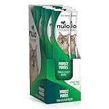 Nulo Freestyle Grain-Free Perfect Purees Premium Wet Cat Treats, Squeezable Meal Topper for Felines, High Moisture Content to Support Cat Hydration, 0.5 Ounce, Tuna & Scallop