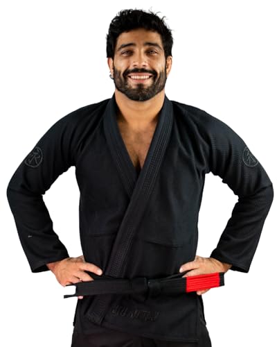 Kimono Jiu-Jitsu Keiko Balance Unissex Adulto Preto A1H