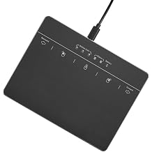 MICROPACK Digitally Yours Wired Trackpad for PC Computer Windows Laptops Black