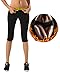 Hot Shapers Weight Loss Slimming Yoga Sports Short Pants, HAMACTIV Diving Material Slimming Pants Hot Thermo Fitness Sweat Sauna Neoprene Body Leggings Body Shapers Trousers (Yellow/Black, L)
