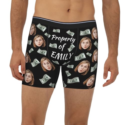 Boxer Men, Custom Boxers with Face for BoyFriend, Cozy Underwear, Gift for Boyfriend on Christmas2