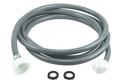 Zulaufschlauch Waschmaschinenschlauch Spülmaschine Wasserschlauch Waschmaschine Geschirrspüler inkl. Dichtung (1m)