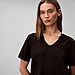 Calvin Klein Women's Performance Classic Fit V-Neck Tee Black