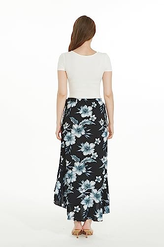 Matchable Family Hawaiian Luau Men Women Girl Boy Clothes in Midnight Bloom3