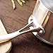 HOMICHEF 1.8 QT NICKEL FREE Stainless Steel Sauce Pan with Lid Coating Free - Non Toxic Matte Polished Stainless Steel Pot with Thick Bottom for Induction