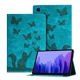 Auslbin en Relieve Galaxy Tab A7 Funda T500, Verde