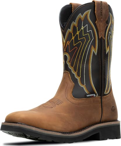 Wolverine Unisex-Adult Rancher Eagle Waterproof Steel Toe 10