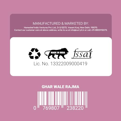Image of CURRYiT Rajma Masala Curry Paste | Ready to Cook in 15 mins | Made with Ghee | Just add Paneer, Rajma | No Preservatives | Enjoy with Chawal, Roti or Butter Naan | Indian Masala Wet Marinade 120g
