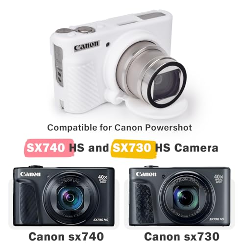 Funda silicona MUZIRI KINOKOO para Canon Powershot SX740/SX730 HS miniatura 2